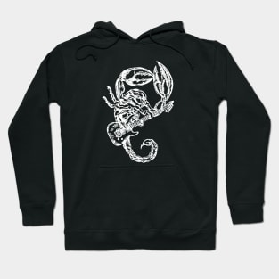 SEEMBO Scorpion Playing Guitar Guitarist Musician Music Band Hoodie